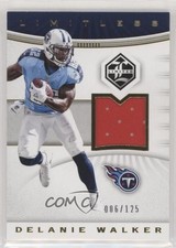 2017 Panini Limited Limitless Materials 6/125 Delanie Walker #LM-DA gn1