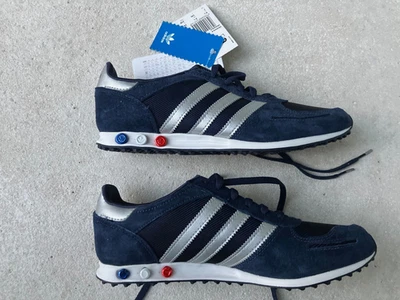 adidas L.A. TRAINER SLEEK W NNY/METSIL/WHT Sneaker Gr. 38 2/3 Leder Textil - Bild 1 von 4