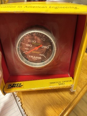 Auto Meter 5451 Pro-Comp Liquid Filled transmission temperature gauge
