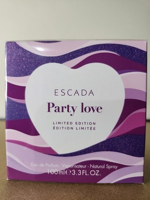 ESCADA Party Love Eau de PARFUM Spray Limited Edition 3.3 oz / 100 ml NEW