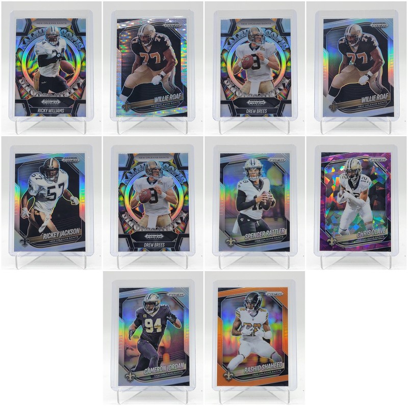 [10] WILLIAMS ROAF 2025 PANINI PRIZM BLACK KALIEDOSCOPIC SILVER PULSAR Q6633
