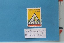 PRICIPAUTÈ D' ANDORRE   -TIMBRE  2002 : N° 565  NEUF ** LUXE-