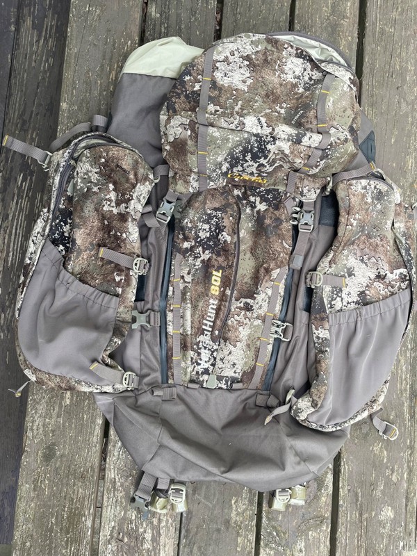 Cabelas VersaHunt 80L back pack & Alaskan frame