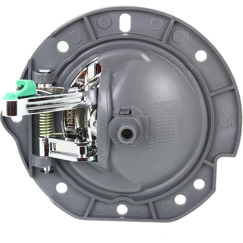 Juego de manijas de puerta para Jeep Liberty 2002-2007 delanteras grises con palanca cromada 2 piezas Foto 3 de 4