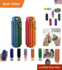 2PCS Little Ouchies Fidget, Portable Stim Tool, Pocket Mini Fidget Toy Pain S...