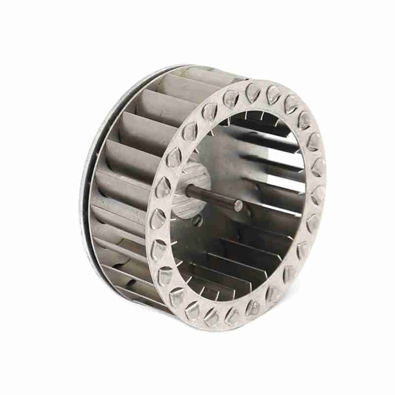 PUNKER Aluminium Fan Wheel Forward Curved/Single Flute, 62x24mm, Shaft 3x17mm