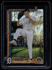 2025 Topps Chrome #258 Tarik Skubal Black Speckle Refractors #/10