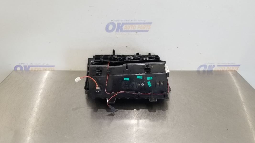10 BENTLEY CONTINENTAL GT GLOVE BOX ASSEMBLY BLACK LEATHER