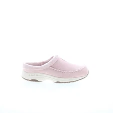 Easy Spirit Travelfurr 2 SETRAVELFURR2 Womens Pink Wide Clog Flats Shoes 6