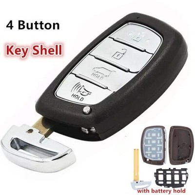 for Hyundai IX35 Elantra Sonata Verna Tucson Smart Remote Key Shell Case 4Button