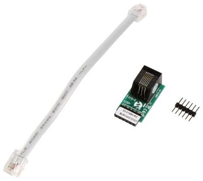 1Pc MICROCHIP AC164110 RJ11 to ICSP Adapter, PICkit 2/PICkit 3, MPLAB REAL