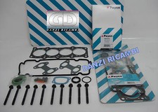 KIT GUARNIZIONI TESTATA SMERIGLIO + BULLONI TESTA LANCIA Y 1.2 1200 8V RETTIFICA