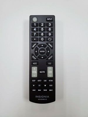 Insignia Tv Remote Control Ns Rc4na 18 Tested Works For Hu55k306f Ns55d420na18 Ebay