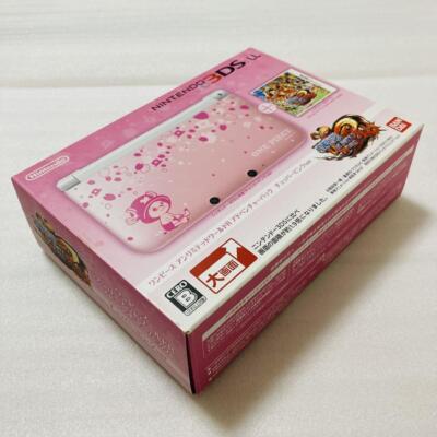 6-058 ニンテンドー3DS LL ワンピース チョッパーピンク 箱付き Nintendo 3DS LL XL Console One Piece Chopper Pink model
