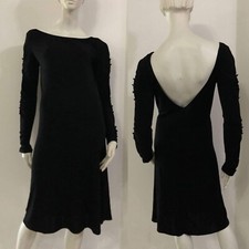 VERSUS VERSACE black dress dress size 46