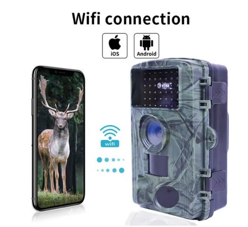 4K 60MP Trail Kamera WiFi Wireless - 0.2 Trigger, Nachtsicht, 128 Unterstützung - Bild 5 von 5