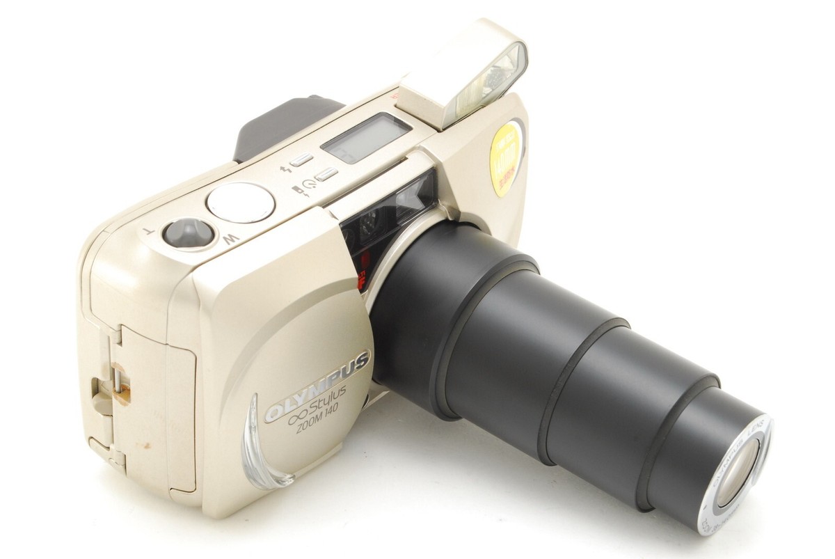 オリンパス　インフィニティ・スタイラス　ズーム140 シャンパンゴールド Olympus ∞ Infinity Stylus Zoom 140 Deluxe 35mm Point and
