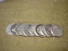 Anlegerposten , 10 x 10 DM 1998/2001 925er , 155g 925/Silber , Investorenpaket