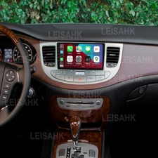 9" For 2009-2014 Hyundai Genesis Sedan Apple Carplay Android 14 Stereo Radio GPS