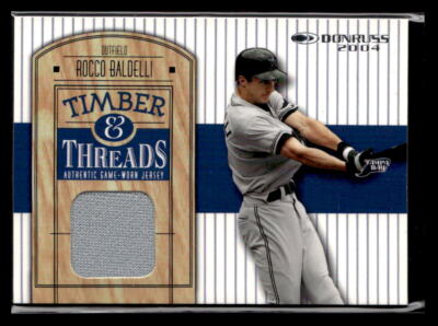 2004 Donruss #TT-16 Rocco Baldelli Timber & Threads