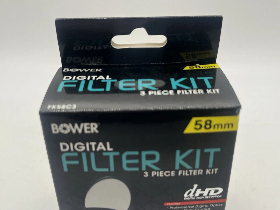 Bower Digital FK52C3 Digital Multi-Coated UV CPL FLD 3 Pieces Filter Kit 52mm - Image 2 of 4
