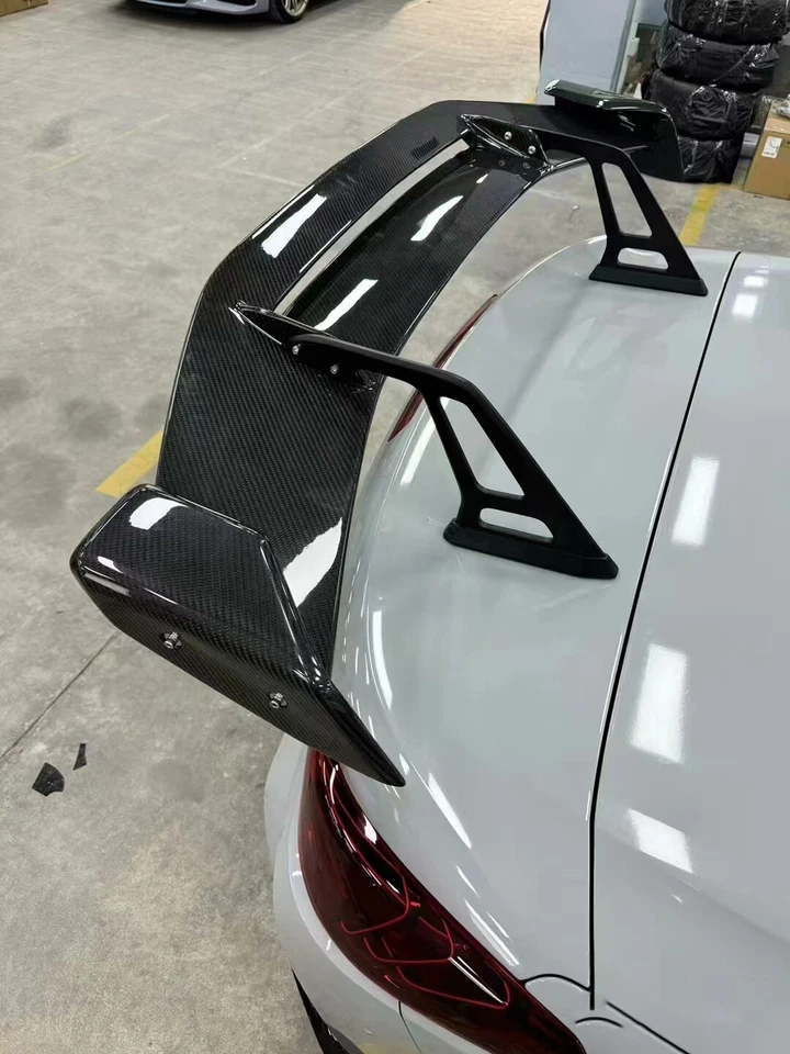 Alerón trasero de fibra de carbono para Dodge Viper ACR GT2 estilo GT de carreras Foto 2 de 4