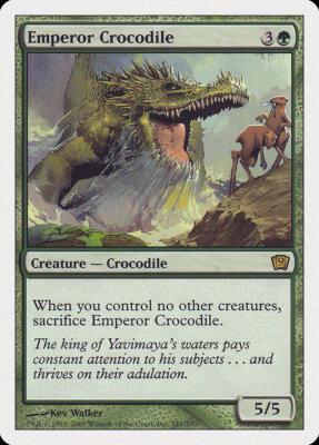 Emperor Crocodile [Ninth Edition] Magic MTG