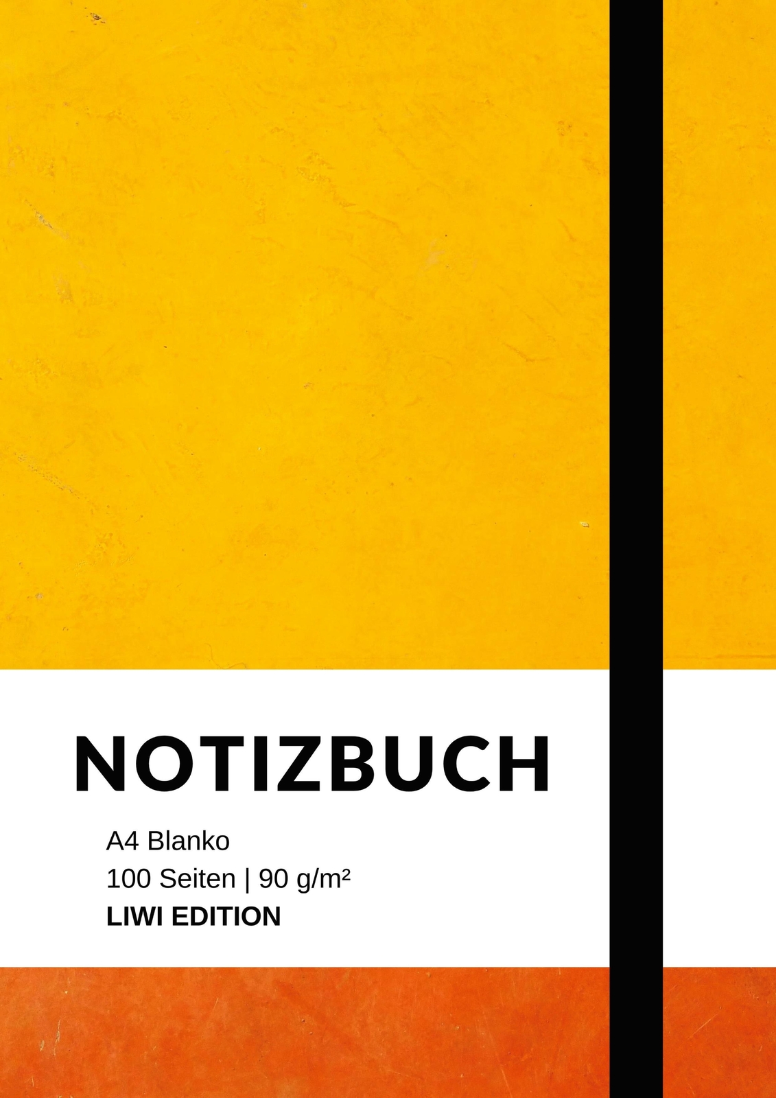 Notizbuch A4 (u. A.) | Notizbuch A4 Blanko - 100 Seiten 90g/m² - Soft