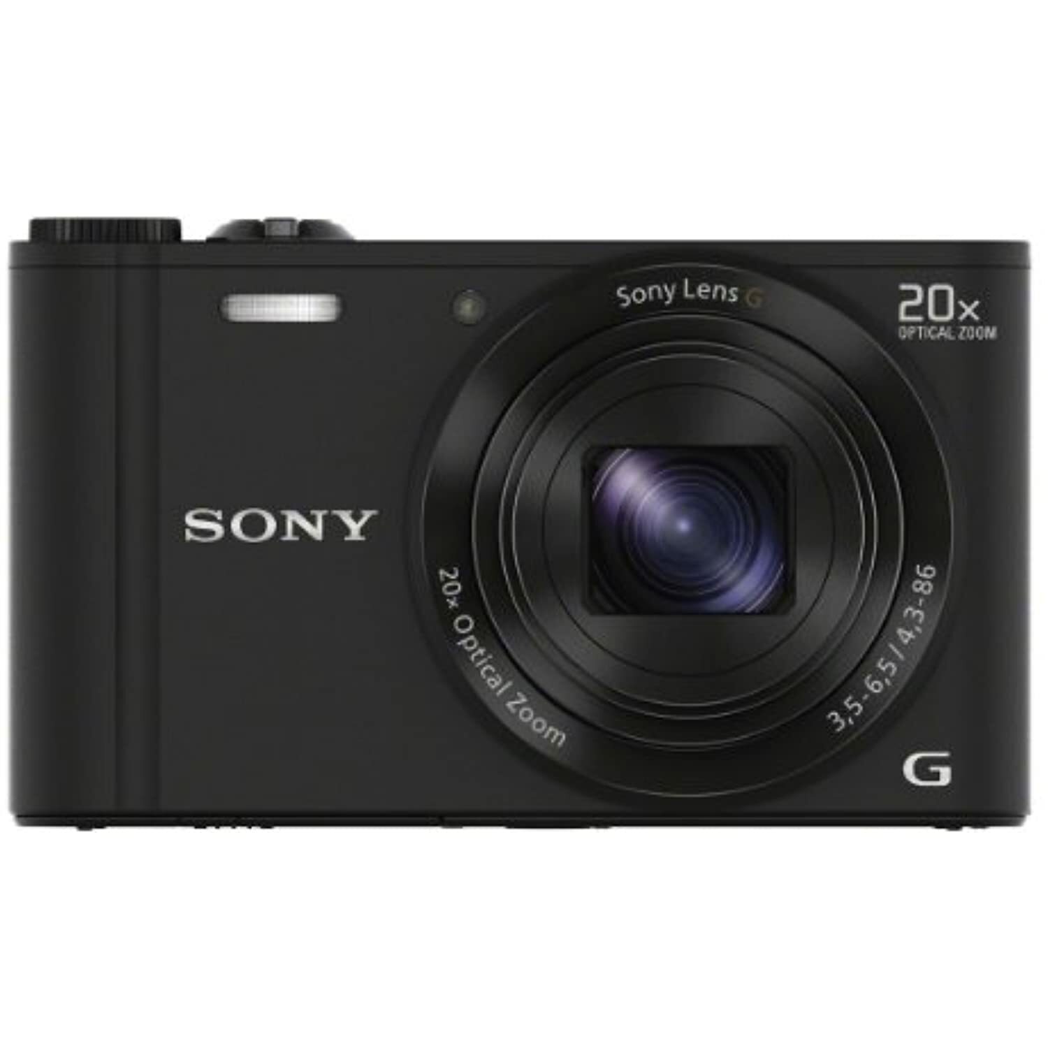 Sony Cyber Shot Dsc Wx300 18 2mp Digital Camera Black For Sale Online Ebay