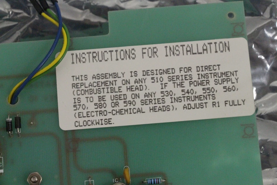 MSA 462251 REV 10 Power Supply Board Module  - Image 2 of 4