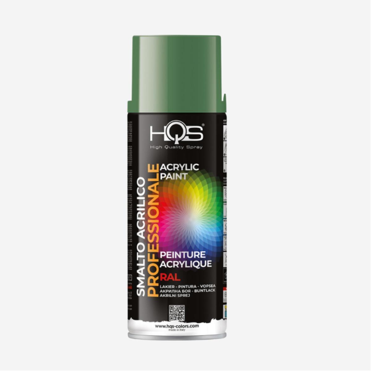 SPRAY RAL 6011 VERDE RESEDA 0,4L - HQS COLORS