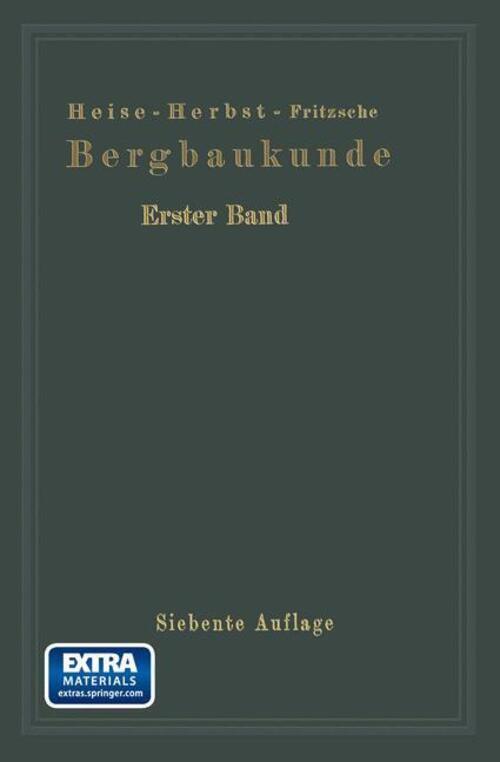 Thumbnail - Fritz Heise (u. A.) | Lehrbuch Der Bergbaukunde | Taschenbuch |
