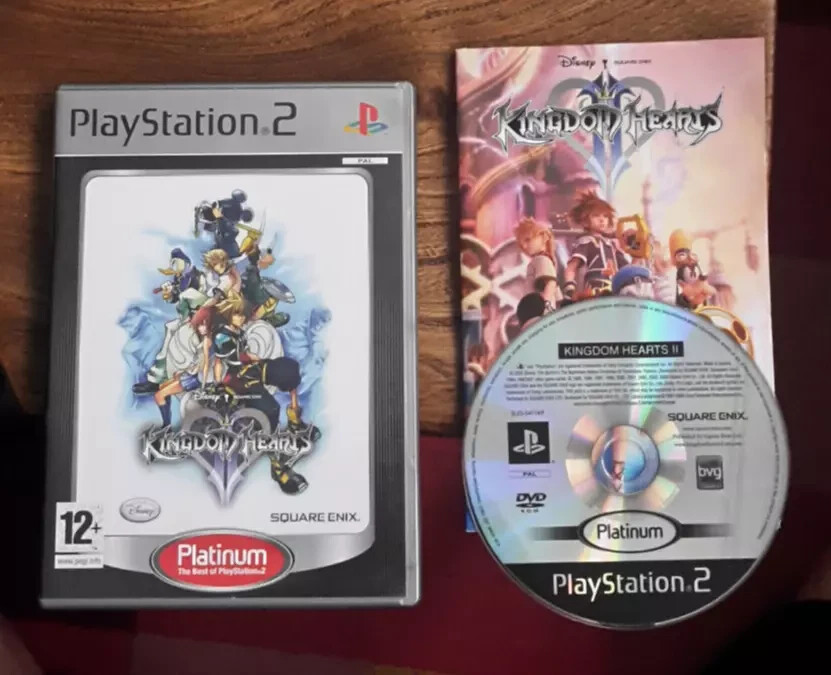 Kingdom Hearts II (2) for the Sony PlayStation 2 (PS2) - Complete, VGC