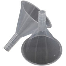 Piccolo imbuto in plastica riempimento trasparente vino per fare acqua cucina da cucina strumento da forno