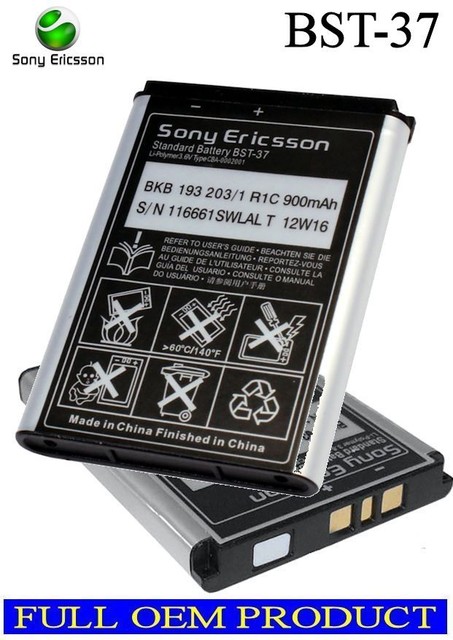 Sony ericsson k610i аккумулятор