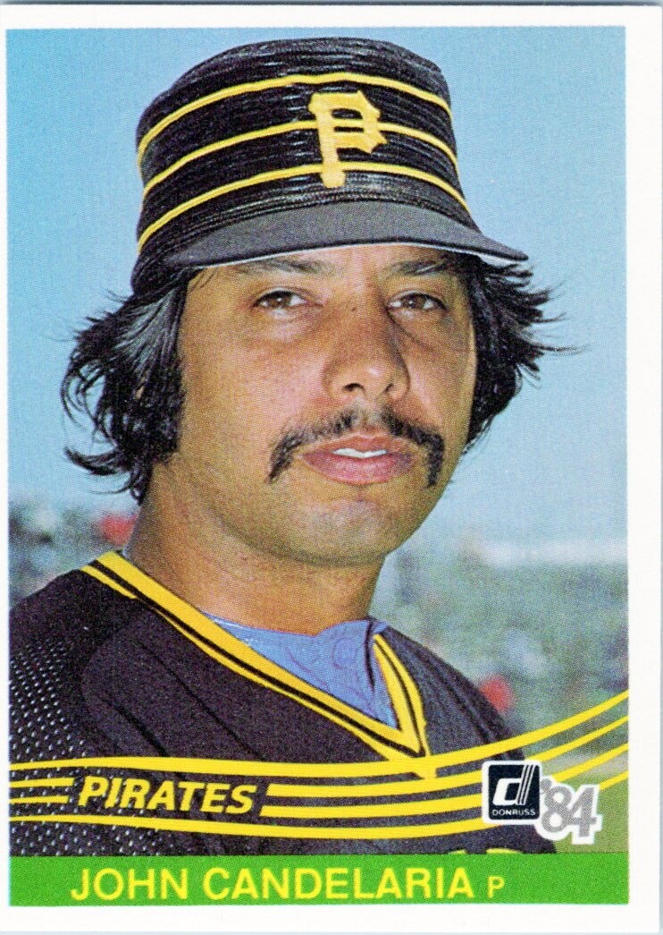 1984 Donruss #357 John Candelaria Pittsburgh Pirates