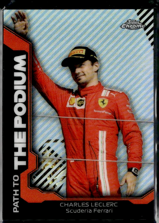 2021 Topps Chrome Formula 1 - Path to the Podium Charles Leclerc #PTP-CL
