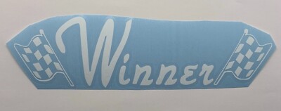 Winner Boats Logo Die Cut Vinyl Decal Quality Outdoor Sticker Boat Car
