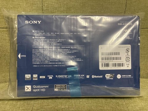 Sony Walkman NW-A100TPS 16GB 40th Anniversary Model Limited Hi-Res Japan NEW - Picture 10 of 13