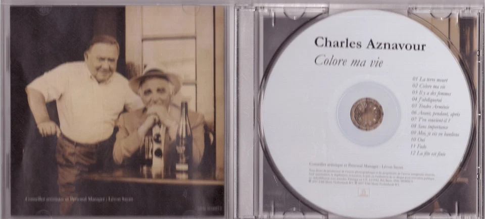 Charles Aznavour - Colore ma vie (CD 2007) - Bild 3 von 3