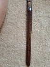 NWT Ladies Brighton Belt, Brown Leather, Woven Insert,Heart Buckle, Size Medium  — photo 4