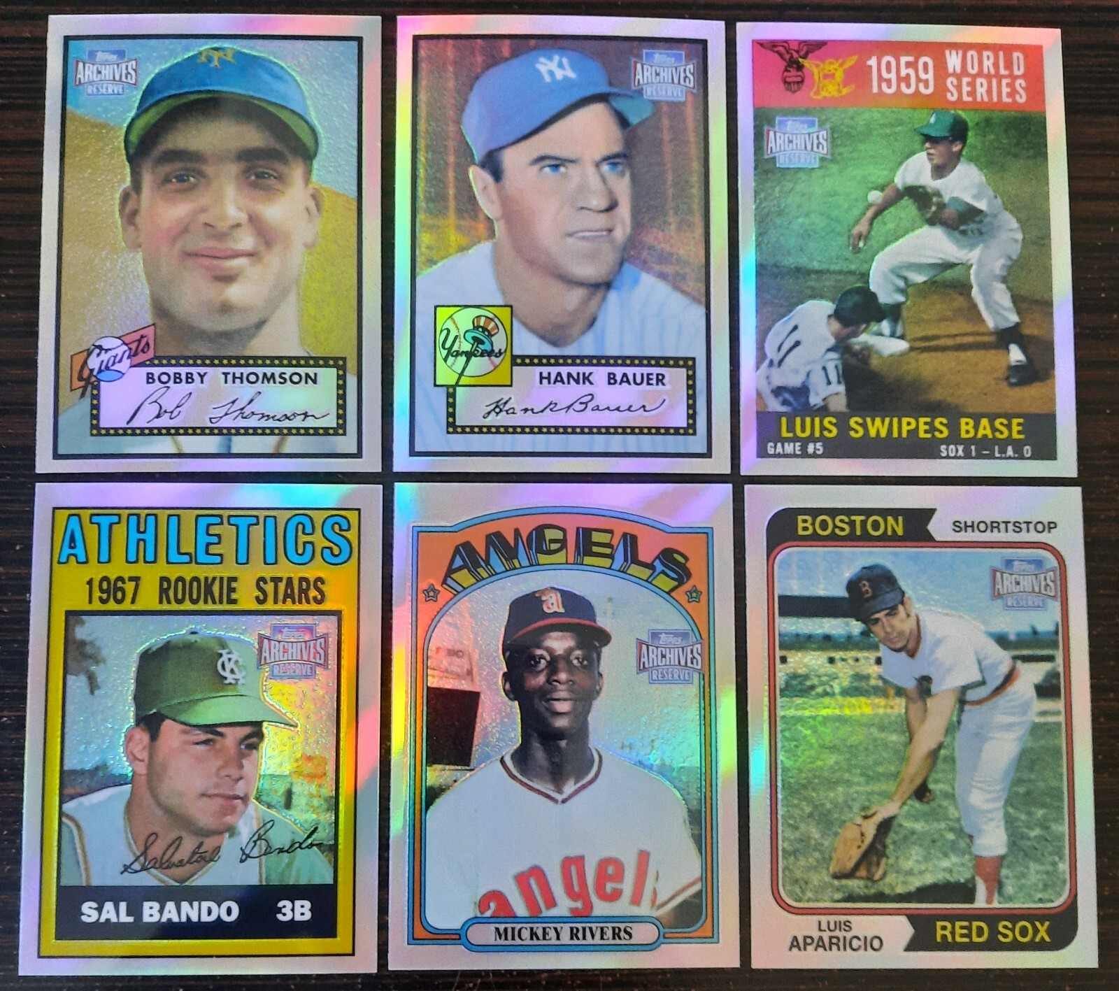 Sal Bando 2001 Topps Archives Reserve 1967 Topps Rookie Refractor Reprint #65