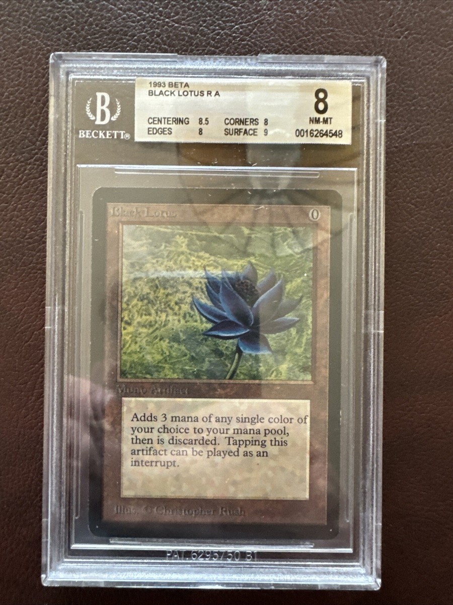 Black Lotus Beta BGS 8.5/8/8/9 NM-MT Beauty MTG R0 4548 4RCards | eBay