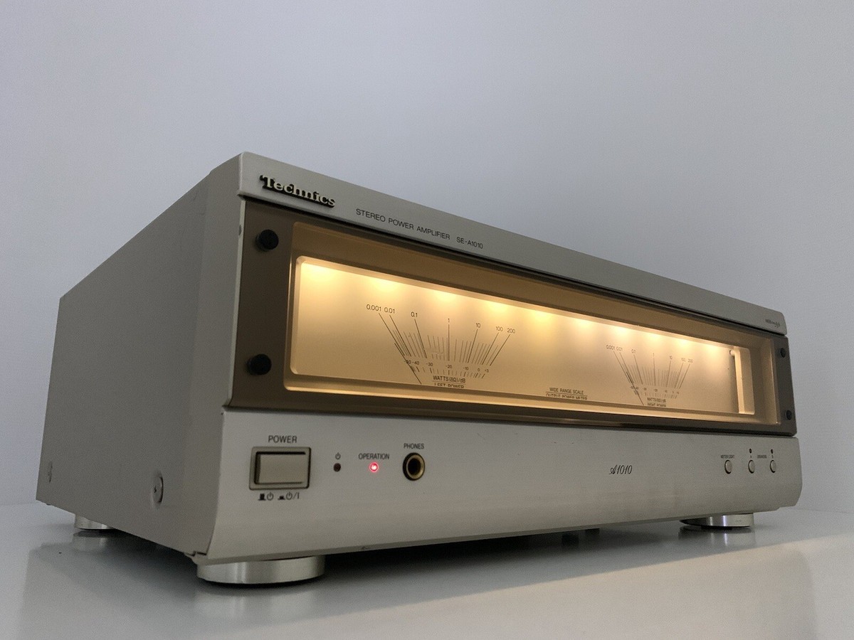 TECHNICS SE-A1010 Power Amplifier 2 X 70 Watts RMS Vintage TECHNICS SE-A1010 Power Amplifier 2 X 70 Watts RMS Vintage