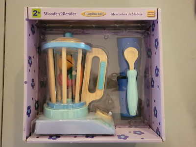 Imaginarium Wooden Blender - 9 Pieces - NIB