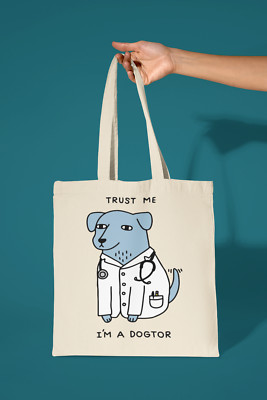 Borsa Dogtor Doctor Dottore Medicina Medico Studente Università Cane Gatto Trust