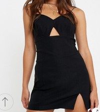 Urban Outfitters Black Cut Out Mini Dress - M - New 