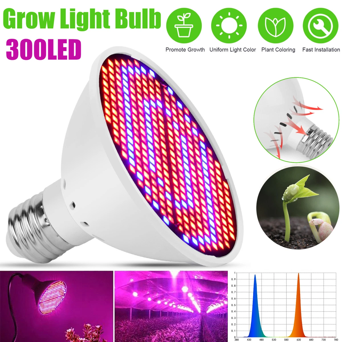 Grow on sale 300 led