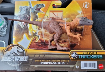 Jurassic World Strike Attack Herrerasaurus Action Figure Dino Trackers MOSC 2021