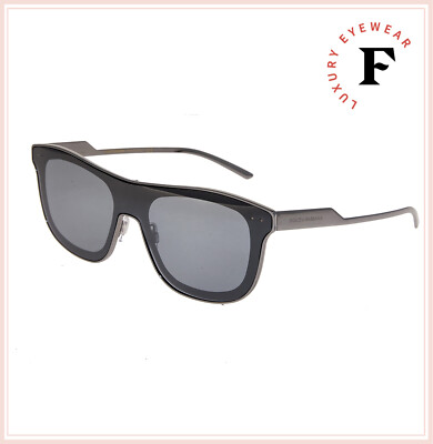 DOLCE & GABBANA MAN DISPLAY 2174 Ruthenium Wrap Metal Mirrored